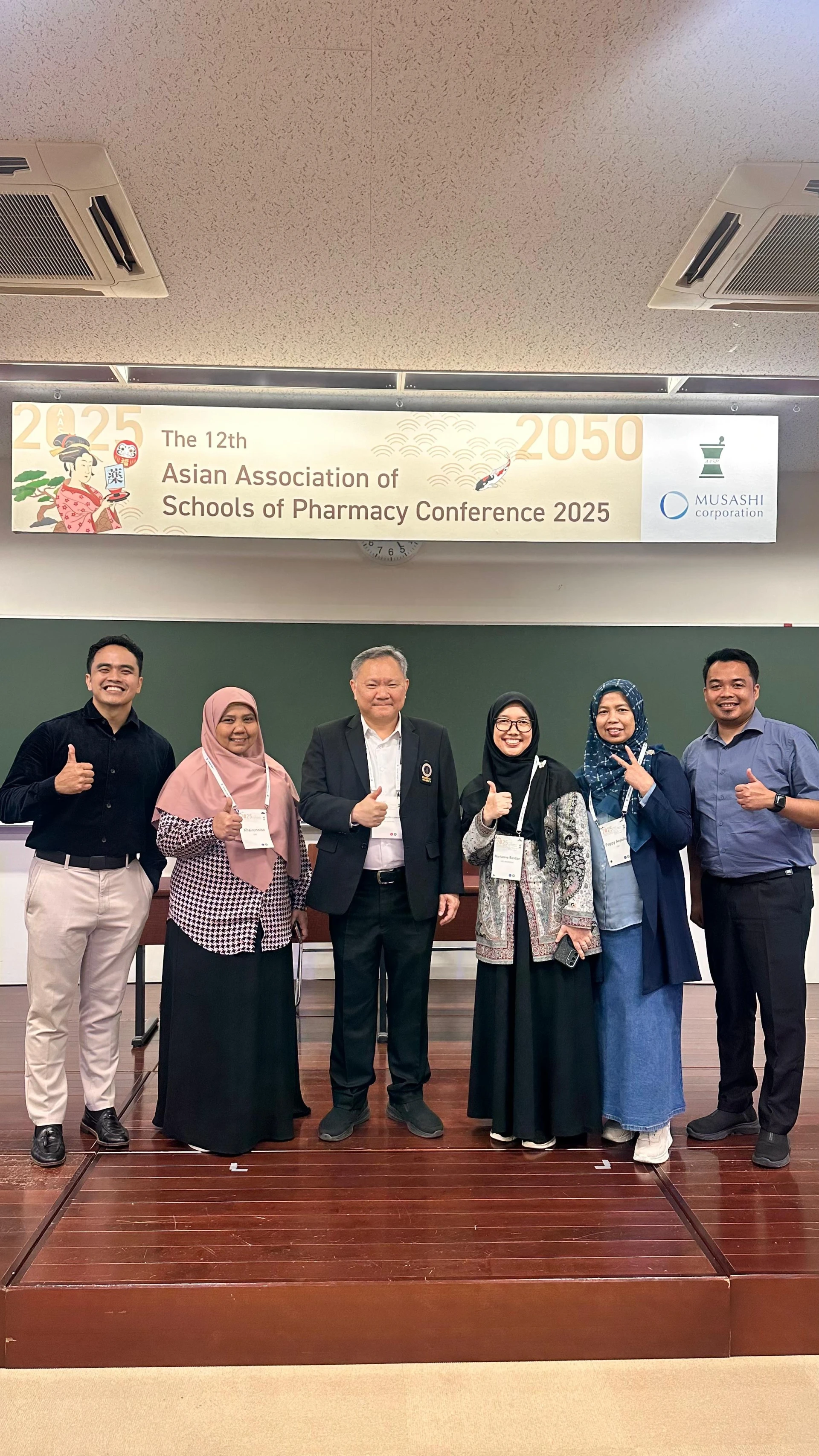 USU Faculty of Pharmacy Strengthens Global Network Through MoU with Japanese Universities and Participation in the 2025 Asian Association of Schools of Pharmacy Conference